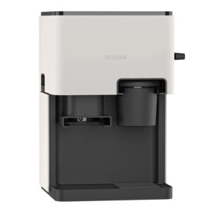 Nivona CUBE 4102 Cremeweißer Kaffeevollautomat Click Cup System Aroma-Technologie